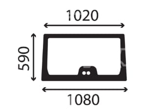 Kramer rear window - 5075, 5085, 5095