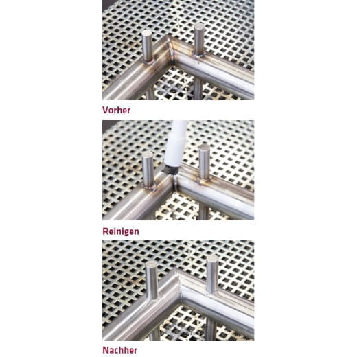 Elmag Stainless Steel Cleaning Device Set - 230V / 1kW