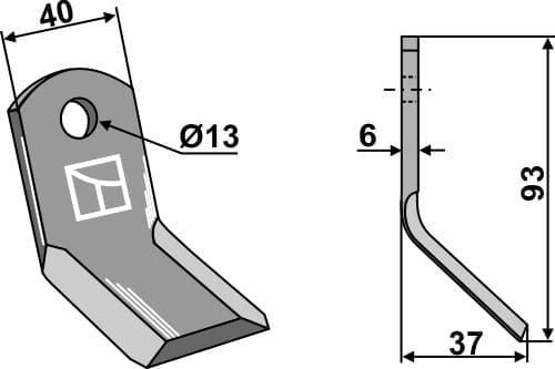 BL27902 Y-Messer - passend zu Carroy et Giraudon 26264