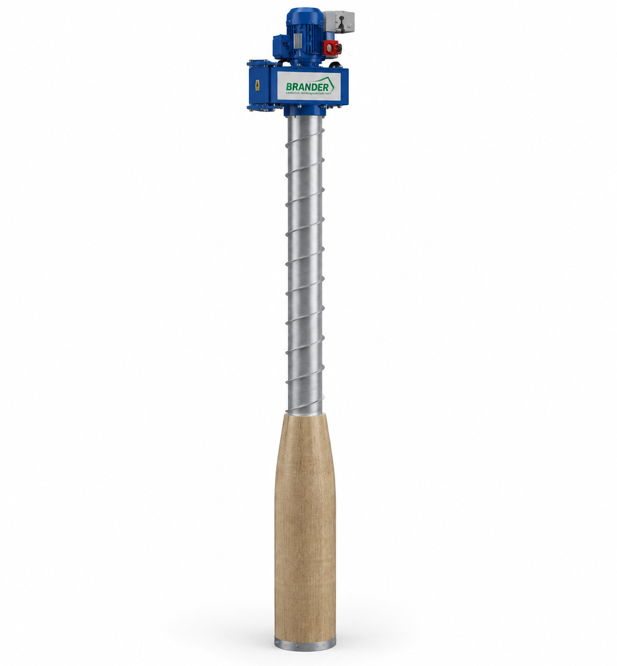Stationärer Getreidebelüfter 3776 mm / 230 V – Aerationssäule für Silos & Getreidelager