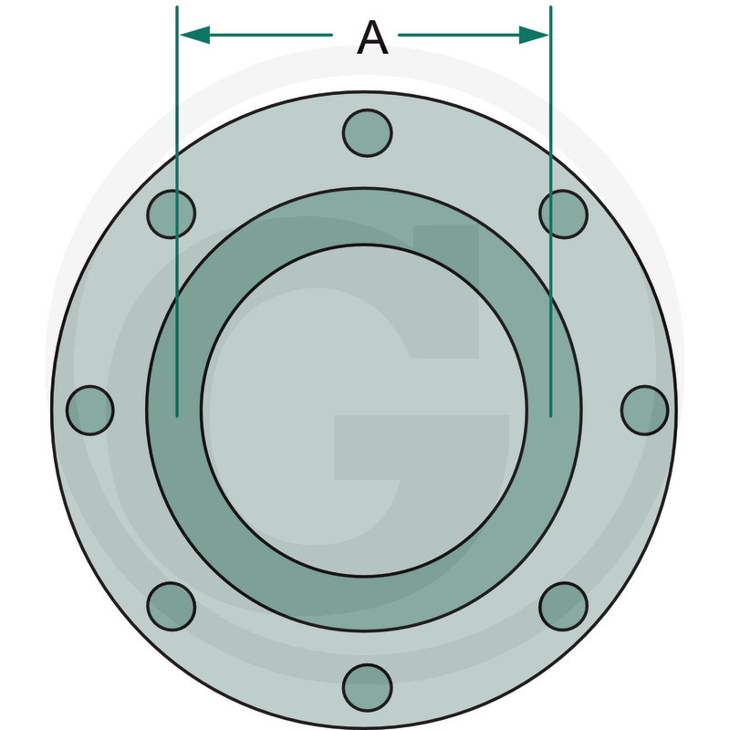 Vakuum Stützring 125mm