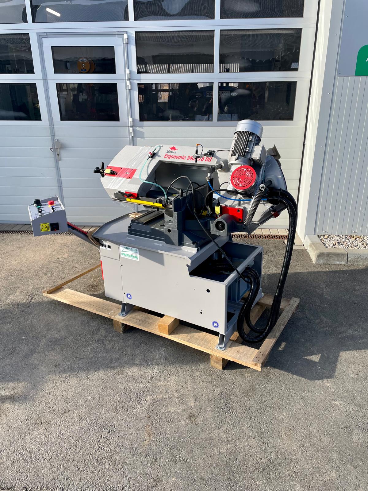 BOMAR Ergonomic 340.278 DG Metallbandsäge mit Frequenzantrieb & 340x275 mm Schnittbereich