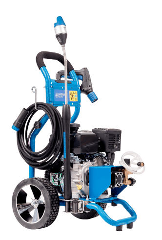 Nilfisk Kaltwasser Hochdruckreiniger Benzin – 180 bar, 750 l/h, Profi Reinigung