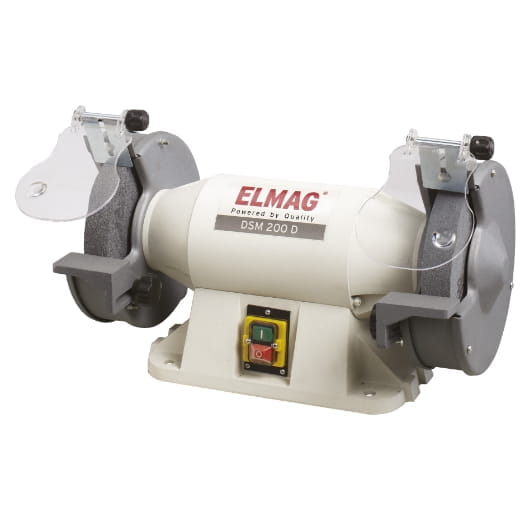 BLE61054 Elmag Doppelschleifmaschine Scheiben - 200mm / 200mm - 400V