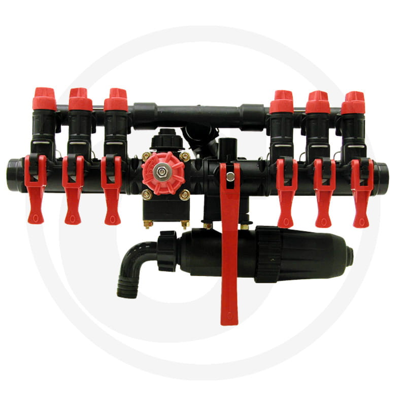 Annovi Reverberi constant pressure valve with 6 sections