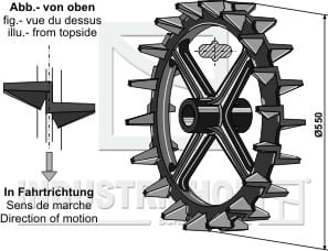 BL30219 Nockenring - Ø550 mm