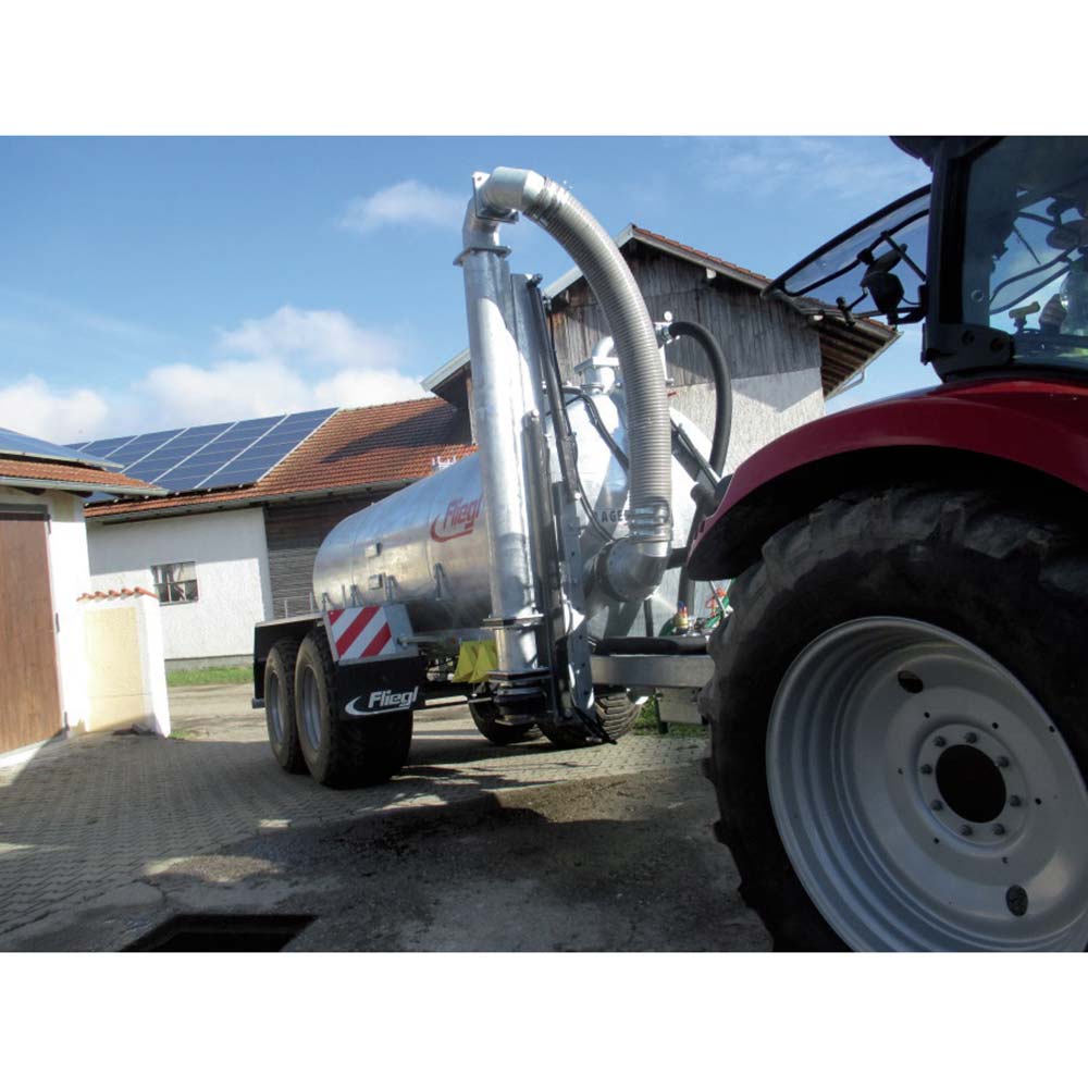 Fliegl Gülle Saugarm – Hydraulischer Überpumparm für Vakuumfass