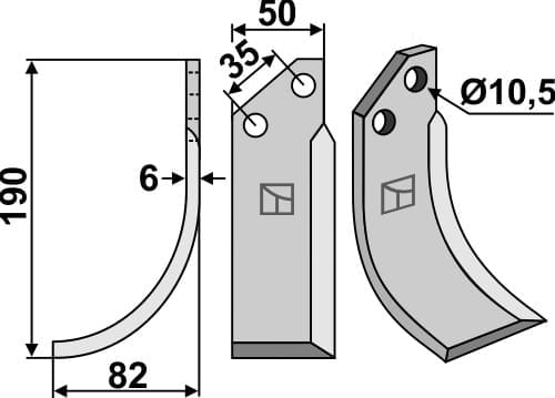BL6375 Fräsmesser VAL-04L