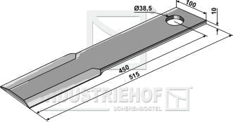 BL27967 Gerades Messer
