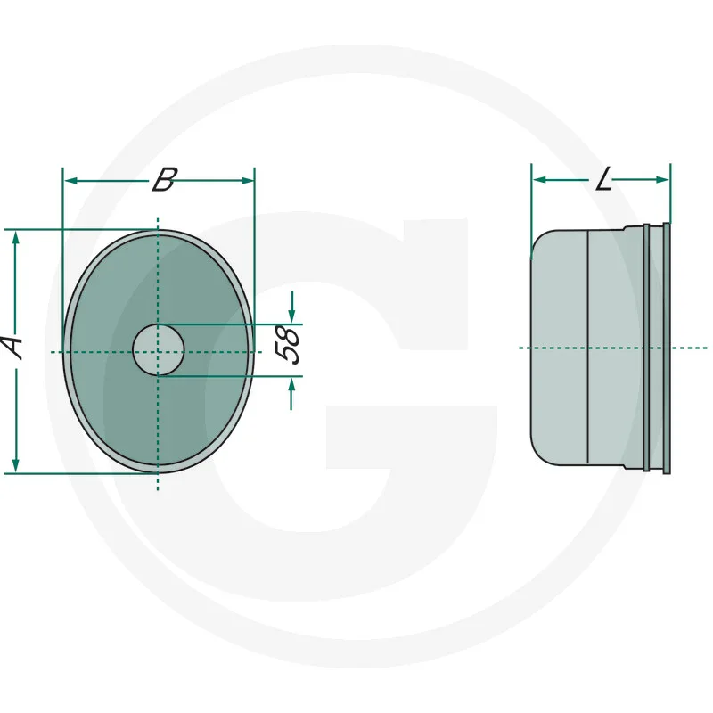 Walterscheid protective pot 275mm