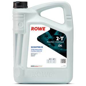 2-Takt-Öl, Motoröl, 5-Liter-Kanister, Kunststoffkanister, Schwarzer Schraubverschluss