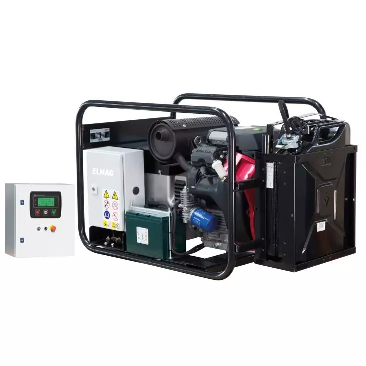 ELMAG Notstromaggregat 16kVA, HONDA-Motor, Netzautomatik