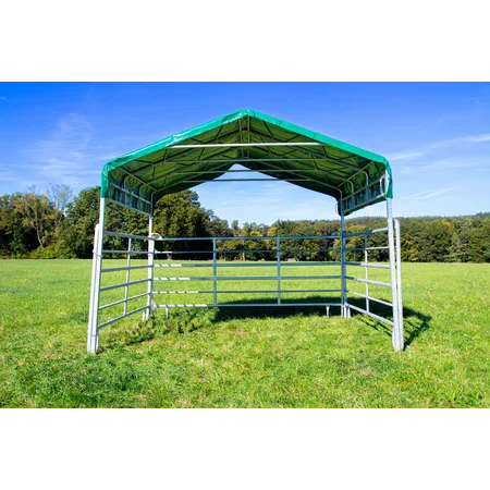 Patura Weidezelt Profi für Pferde - 3,00 x 3,60 x 3,10 / 2,60 m (L x B x H)