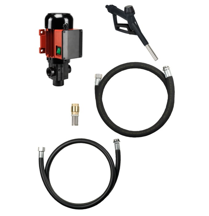 Pressol ROTAxx Flügelzellenpumpe 65 l/min 230V mit ZVPP Zapfventil & 4m Schlauch