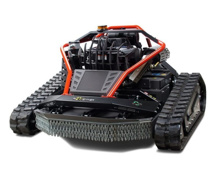 Herkules Raupenmäher mit Fernsteuerung – Profi Böschungsmäher mit Honda Einspritzmotor & 55° Steigfähigkeit