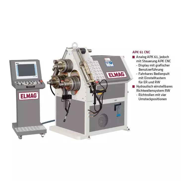 Elmag Hydraulische Ringbiegemaschine APK 61