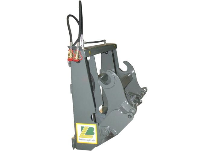 Bressel and Lade quick coupler for forklifts