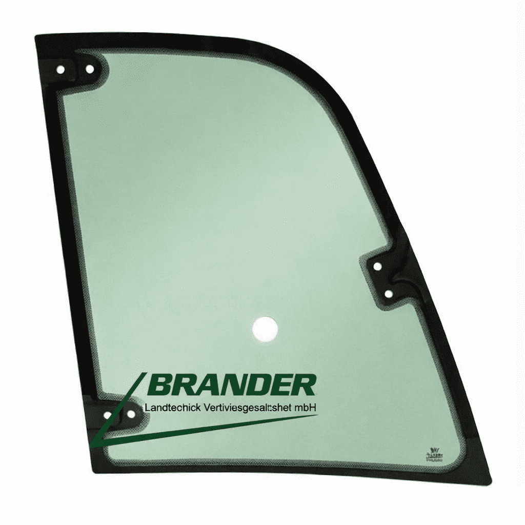 Weidemann door window, upper right - cab LK116