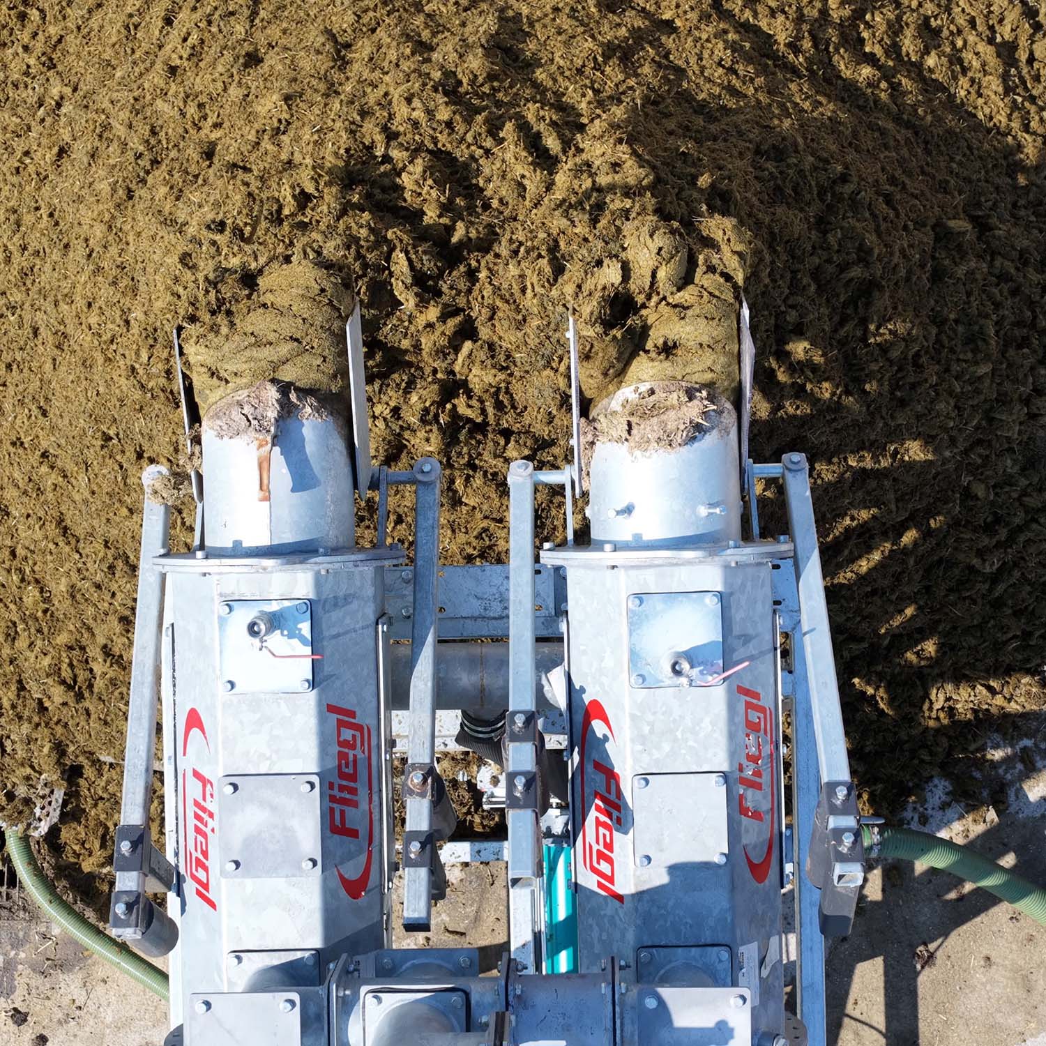 Fliegl Gülleseparator »Tapir-Duo« teleskopierbar – Doppelseparator 50–60 m³/h