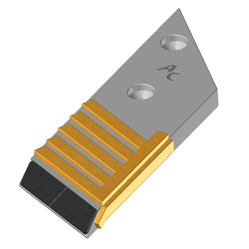 BL40982 Pflugspitze mit HR2 Hartauftrag passend für LEMKEN Rechts 3364054 / 3364050 / (Siro) / 40411