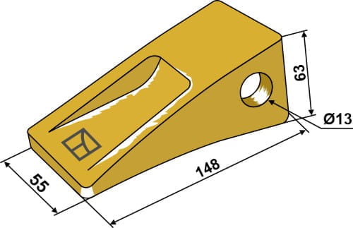 18300-29 Baggerzahn - passend zu CAT 1U3202