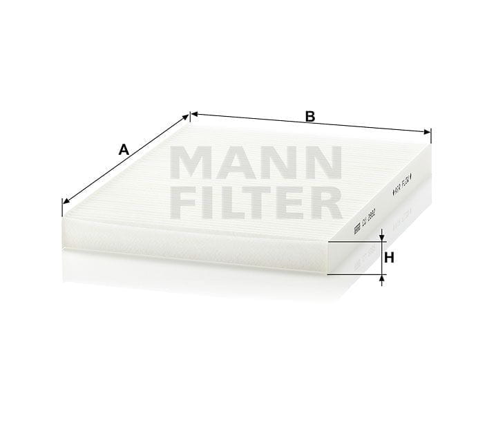 BL18595 Mann Filter CU2882 Innenraumfilterelement