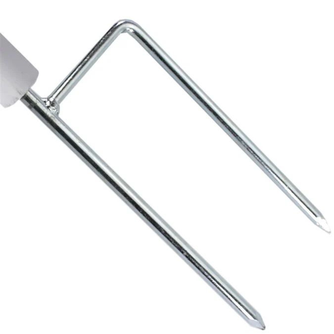 20x Weidezaunpfähle 150 cm Kunststoff 19 mm – Doppelspitze Zaunpfähle Set