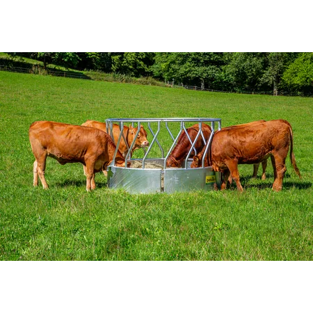 Patura Rundraufe - mit Schrägfressgitter