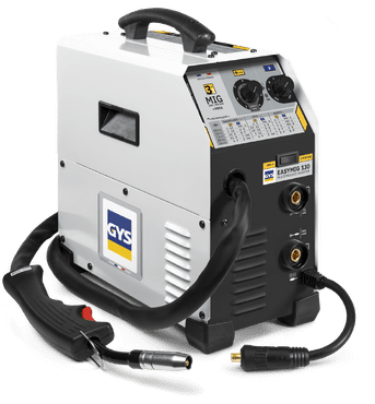 GYS 3-in-1 Inverter-Schweißgerät | MIG/MAG, Fülldraht & E-Hand | 230 V | 30–120 A | Draht Ø 0,6–0,8 mm | Elektroden Ø 1,6–3,2 mm