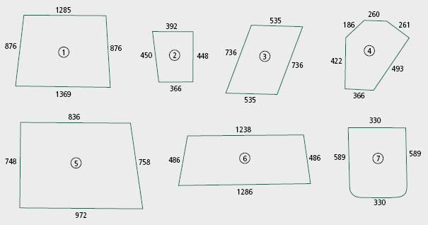 BL26902 Heckscheibe unten