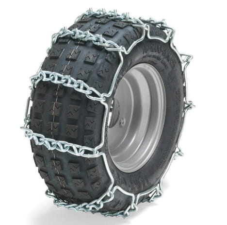 Stiga snow chains - 1 pair for drive wheels 16" x 7.5"