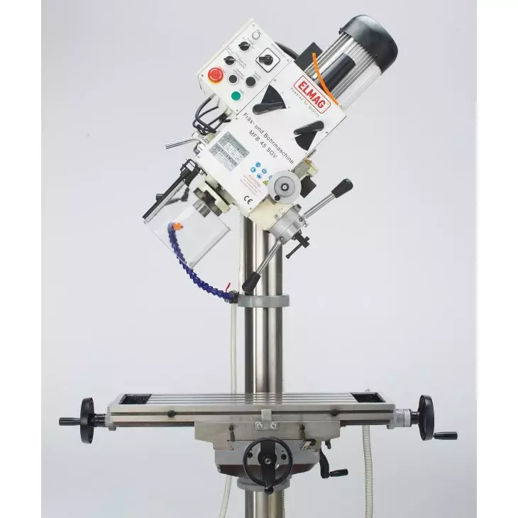 ELMAG Milling and Drilling Machine 45 mm – Precision & Performance | 12 Speeds