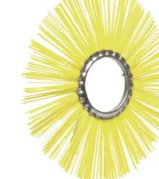 BL20409 Bürstenring 300/110 - poly gelb