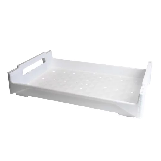 Kunststoff-Blockschachtel mit Drainagelöchern | Profi Anzuchtbox aus HDPE für Sämlinge, Gemüse & Jungpflanzen