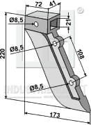 BL29329 Metall-Säschar
