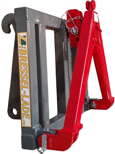 Bressel und Lade Adapterrahmen auf Schlepperdreieck