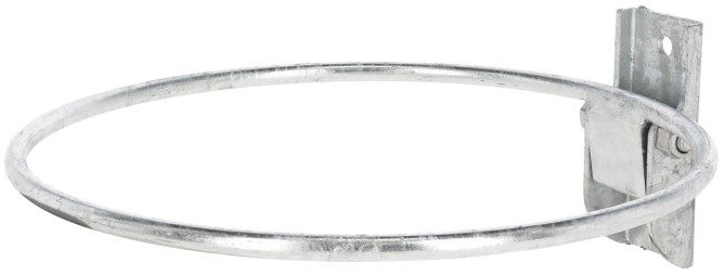 Eimerhalterung klappbar Ø 28 cm – Verzinkter Eimerring zur Wandmontage