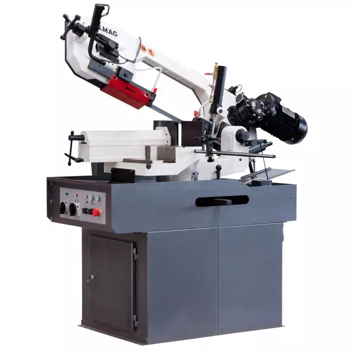 Elmag Metall-Bandsägemaschine 315x170 mm – leistungsstarker 750/1100 W Motor, hydraulische Absenkautomatik