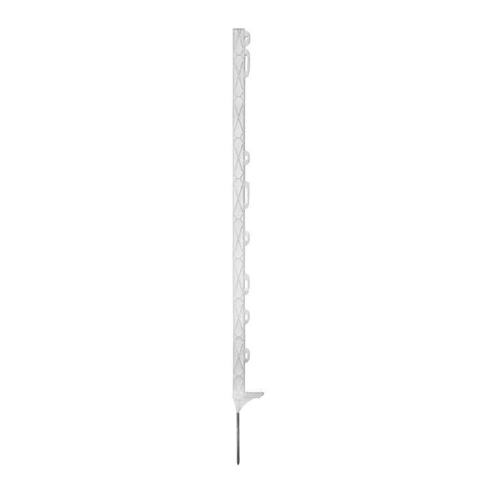 5x TITAN Kunststoffpfahl 110cm, Einzeltritt an Isolatorenseite