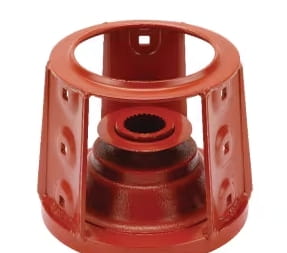 Kuhn Mähscheibe mit Trommel außen -  FC 202, 250, 300, 250G, 300G, 250GT, 300GT