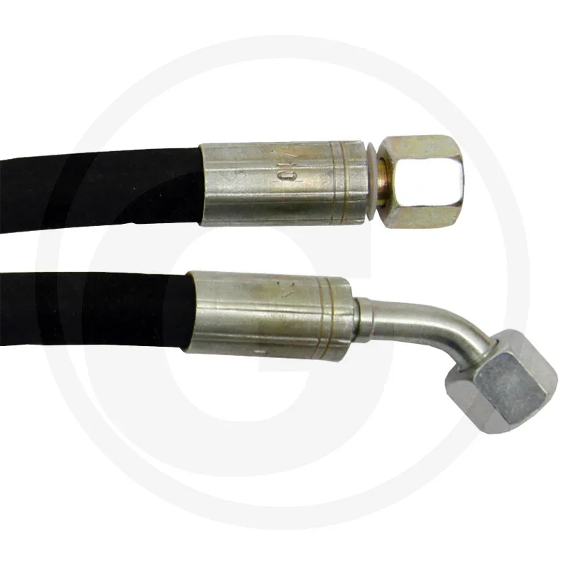 flexible Schlauch, Metallanschluss, Sperrstutzen, Schlauchende, Schlauchschaft