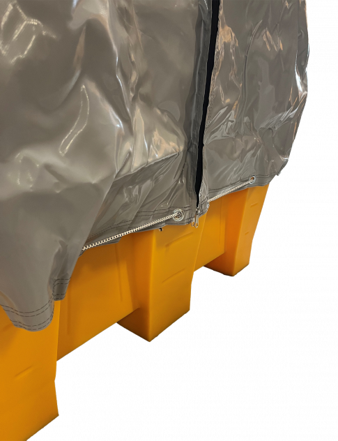 EMP tarpaulin for IBC spill containment tray - 1200 L