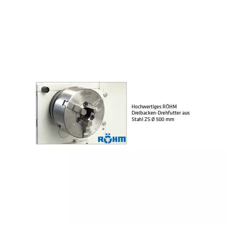 Drehfutter, Spannfutter, Schmuckdrehfutter, Stahl, Ø500mm