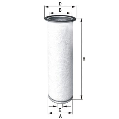 BLHP656 FIL Filter HP656 Luftfilterelement (Sekundärelement)