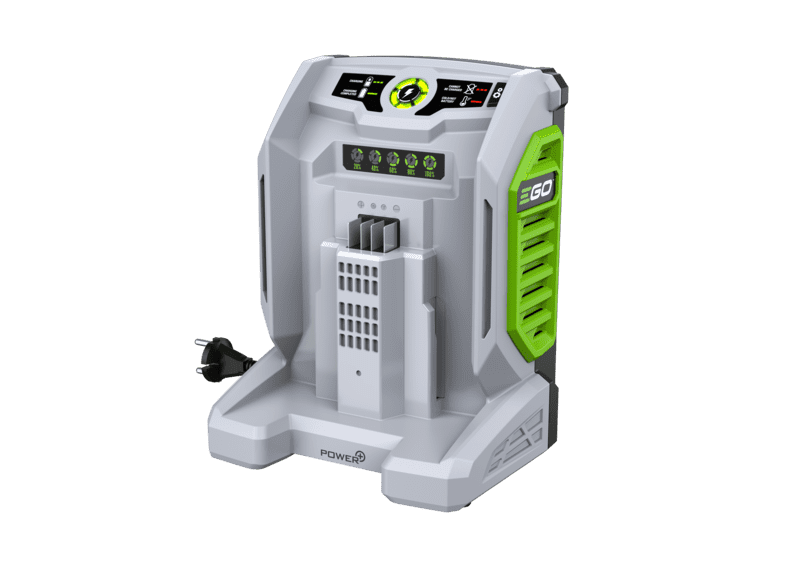 EGO Rapid+ Ladegerät 700W – 56V High-Speed Schnellladegerät mit LED & IoT