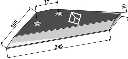 Replacement wing - left (New model)