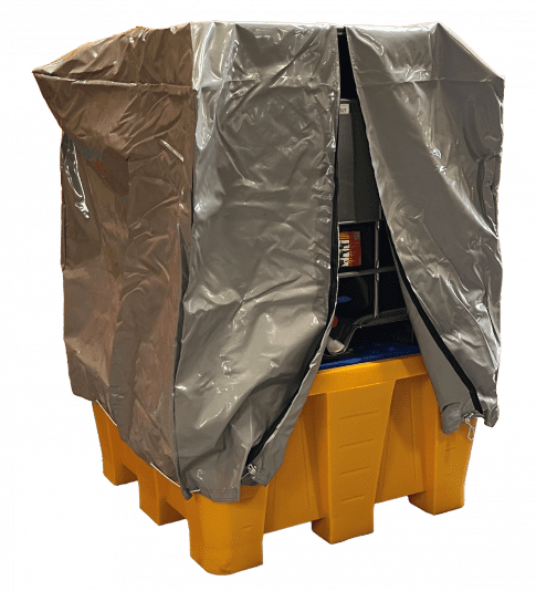 EMP tarpaulin for IBC spill containment tray - 1200 L