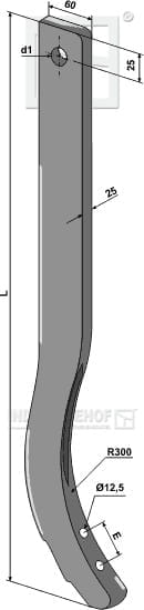 BL28959 Schwergrubberstiel - 720 mm