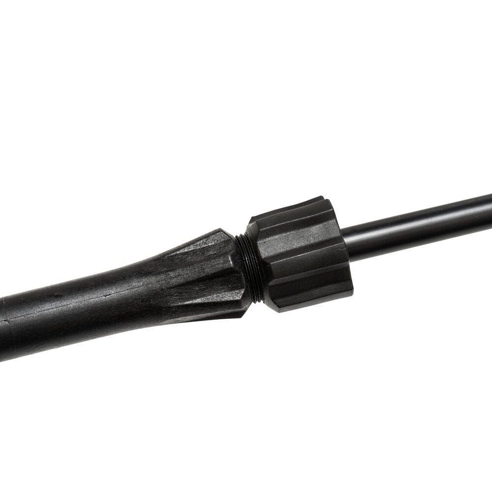 Griff, Kabel, Schraubverschluss, Schwarz, Gummi
