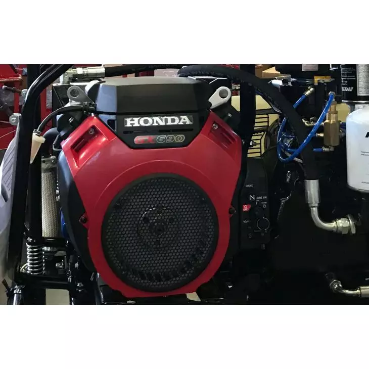 ROTAIR VRK 16 AE – mobile construction site compressor with HONDA GX 630 engine, 1300 l/min, 8 bar